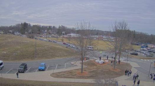 Weather camera view of Andover SHS.