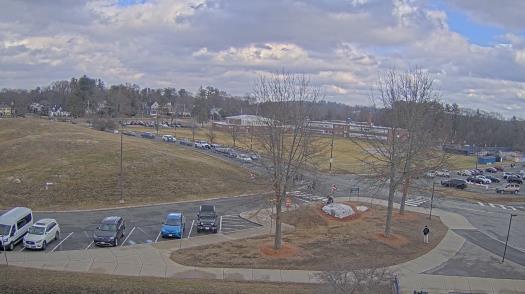 Weather camera view of Andover SHS.