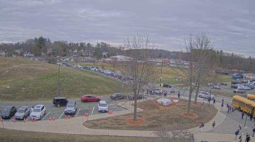 Weather camera view of Andover SHS.