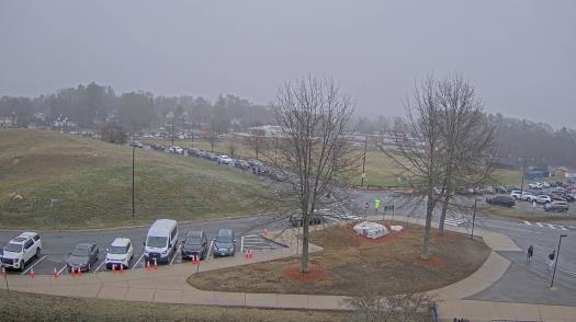 Weather camera view of Andover SHS.