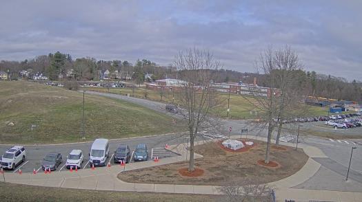 Weather camera view of Andover SHS.