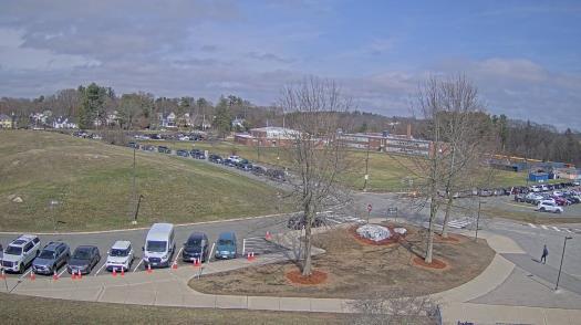 Weather camera view of Andover SHS.