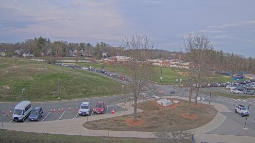 Weather camera view of Andover SHS.