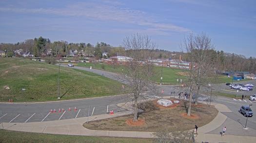 Weather camera view of Andover SHS.