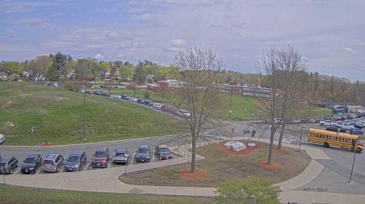 Weather camera view of Andover SHS.