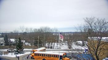 Weather camera view of Grass Lake School District 36.