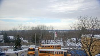 Weather camera view of Grass Lake School District 36.