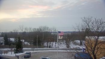 Weather camera view of Grass Lake School District 36.