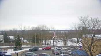 Weather camera view of Grass Lake School District 36.