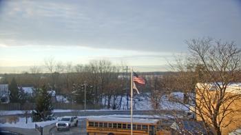 Weather camera view of Grass Lake School District 36.