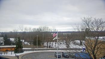 Weather camera view of Grass Lake School District 36.