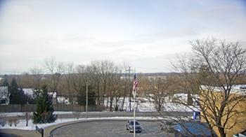 Weather camera view of Grass Lake School District 36.