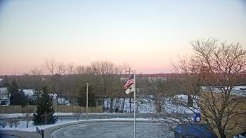 Weather camera view of Grass Lake School District 36.