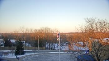 Weather camera view of Grass Lake School District 36.