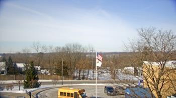 Weather camera view of Grass Lake School District 36.