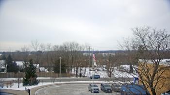 Weather camera view of Grass Lake School District 36.