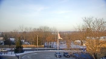 Weather camera view of Grass Lake School District 36.