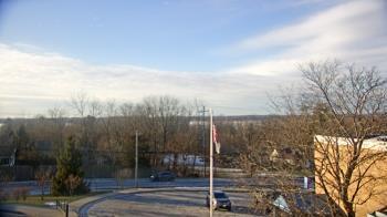 Weather camera view of Grass Lake School District 36.