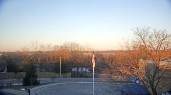 Weather camera view of Grass Lake School District 36.