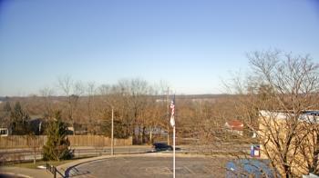 Weather camera view of Grass Lake School District 36.