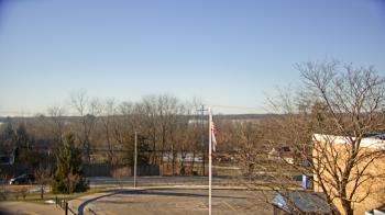 Weather camera view of Grass Lake School District 36.