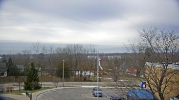 Weather camera view of Grass Lake School District 36.