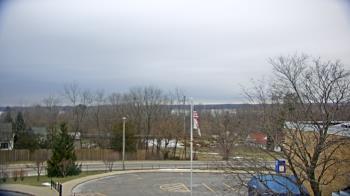 Weather camera view of Grass Lake School District 36.