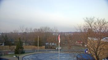 Weather camera view of Grass Lake School District 36.