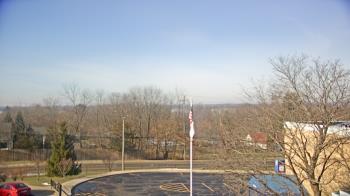 Weather camera view of Grass Lake School District 36.