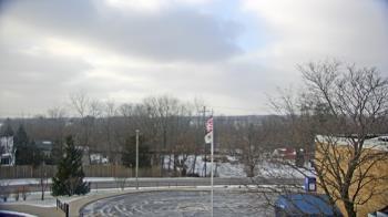 Weather camera view of Grass Lake School District 36.