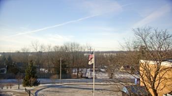 Weather camera view of Grass Lake School District 36.