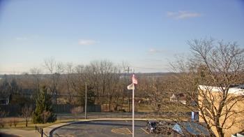 Weather camera view of Grass Lake School District 36.