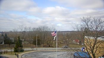 Weather camera view of Grass Lake School District 36.