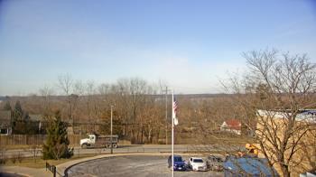 Weather camera view of Grass Lake School District 36.