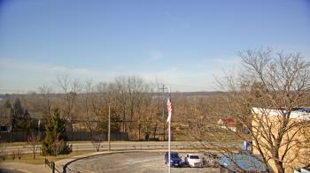 Weather camera view of Grass Lake School District 36.