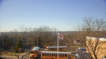 Weather camera view of Grass Lake School District 36.