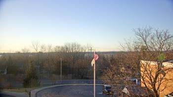 Weather camera view of Grass Lake School District 36.