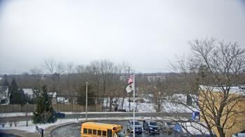 Weather camera view of Grass Lake School District 36.