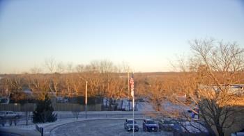 Weather camera view of Grass Lake School District 36.