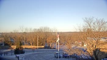 Weather camera view of Grass Lake School District 36.