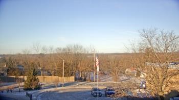 Weather camera view of Grass Lake School District 36.