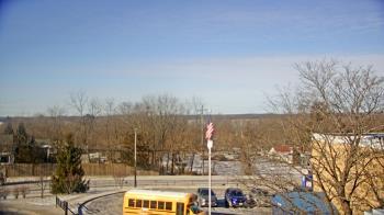 Weather camera view of Grass Lake School District 36.