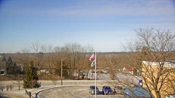 Weather camera view of Grass Lake School District 36.