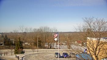 Weather camera view of Grass Lake School District 36.