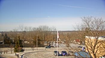 Weather camera view of Grass Lake School District 36.