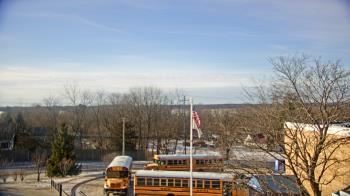 Weather camera view of Grass Lake School District 36.