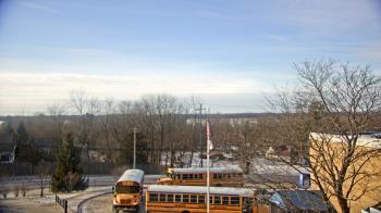 Weather camera view of Grass Lake School District 36.