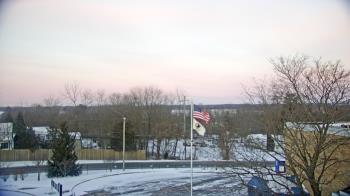 Weather camera view of Grass Lake School District 36.