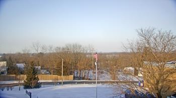 Weather camera view of Grass Lake School District 36.