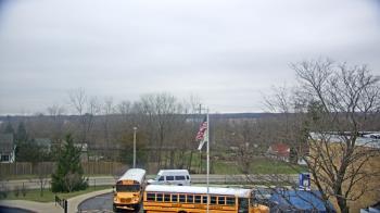 Weather camera view of Grass Lake School District 36.